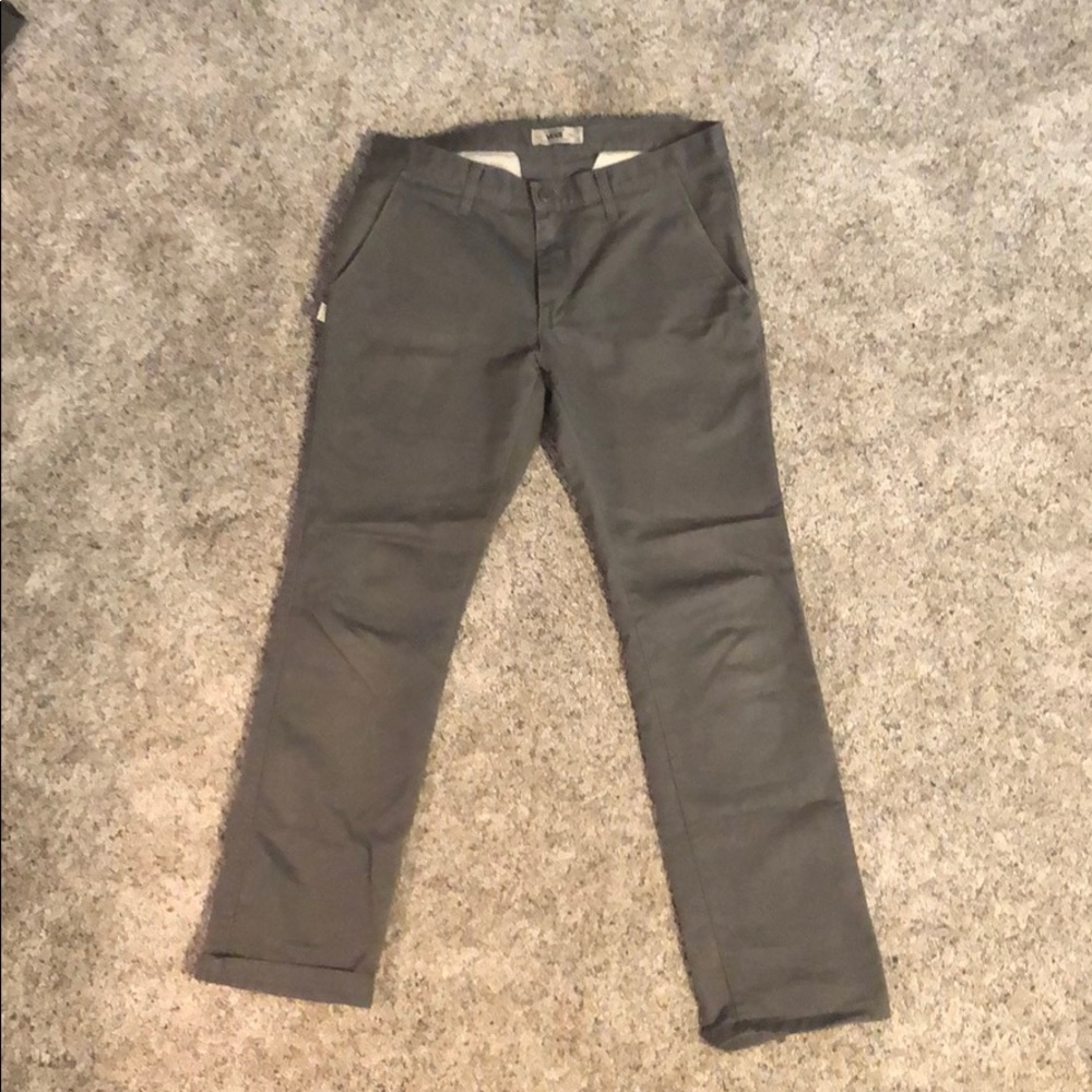 Grey Vans Chino Pants